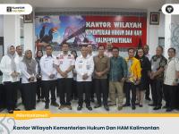 Kantor Wilayah Kementerian Hukum Dan HAM Kalimantan Tengah Terima Kunjungan Kerja Pimpinan Dan Bapemperda DPRD Kabupaten Pulang Pisau