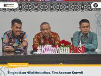Tingkatkan Nilai Maturitas, Tim Assesor Kanwil Kemenkumham Kalimantan Tengah Ikuti Bimtek PM SPIP Terintegrasi