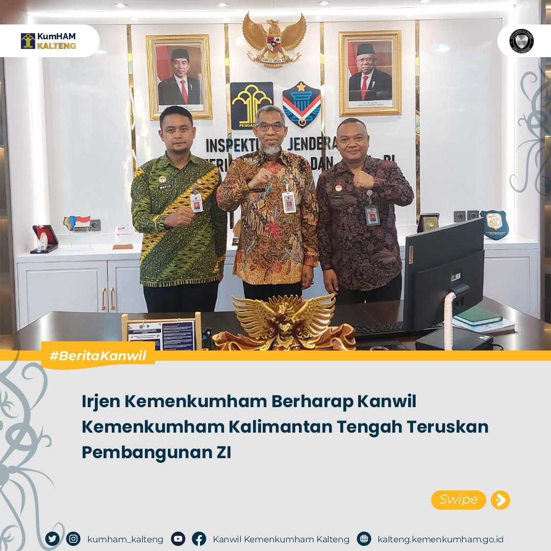 Kumham Kalteng Irjen Teruskan Pembangunan ZI Feb 2024 1