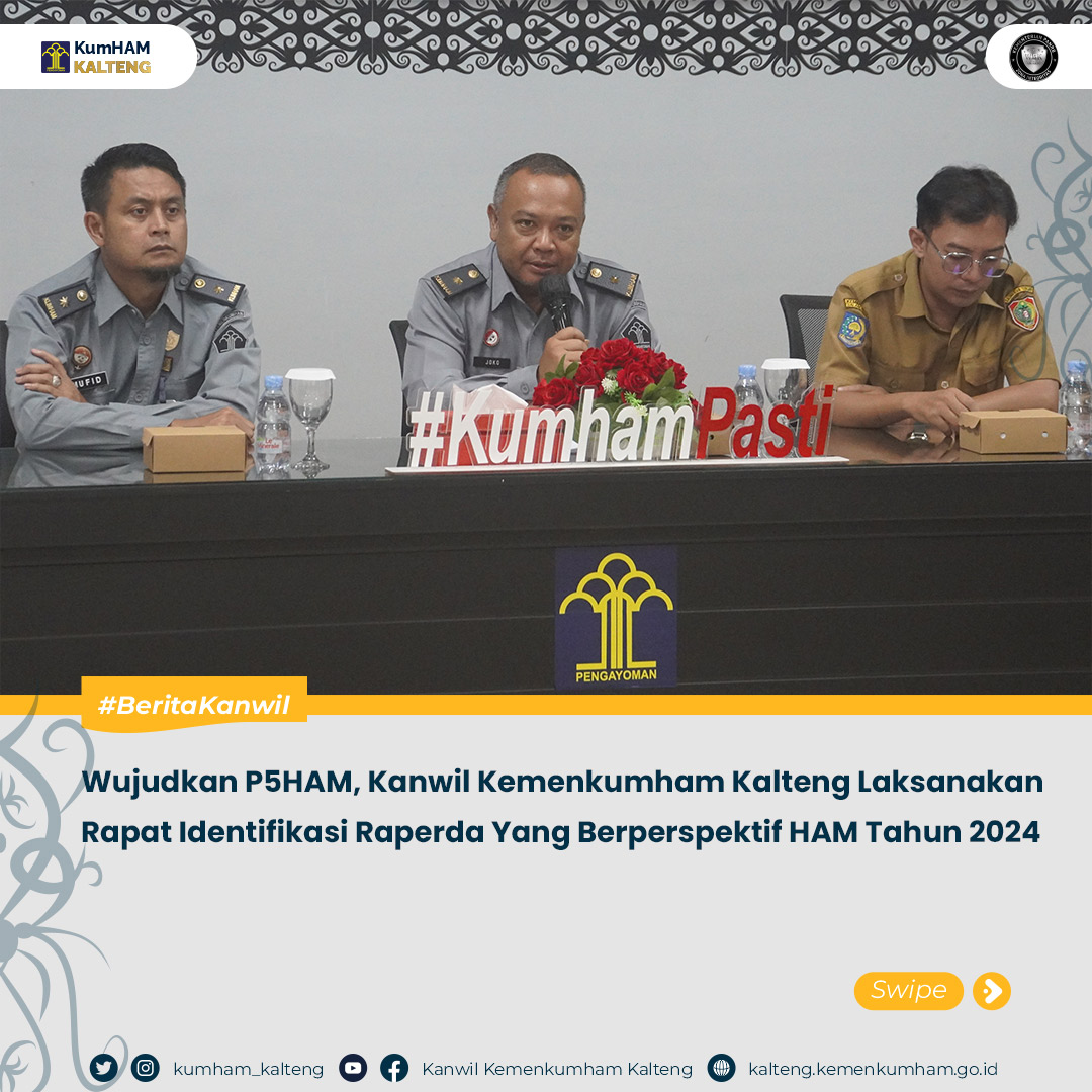 RApat Identifikasi HAM 1