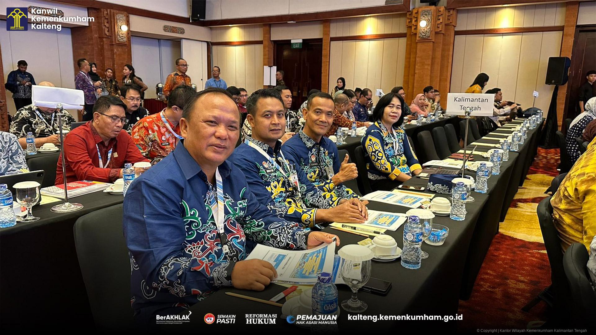 Hadiri Rakor Teknis DJKI 2024, Kantor Wilayah Kemenkumham Kalimantan Tengah Komitmen Bangun Ekosistem Kekayaan Intelektual