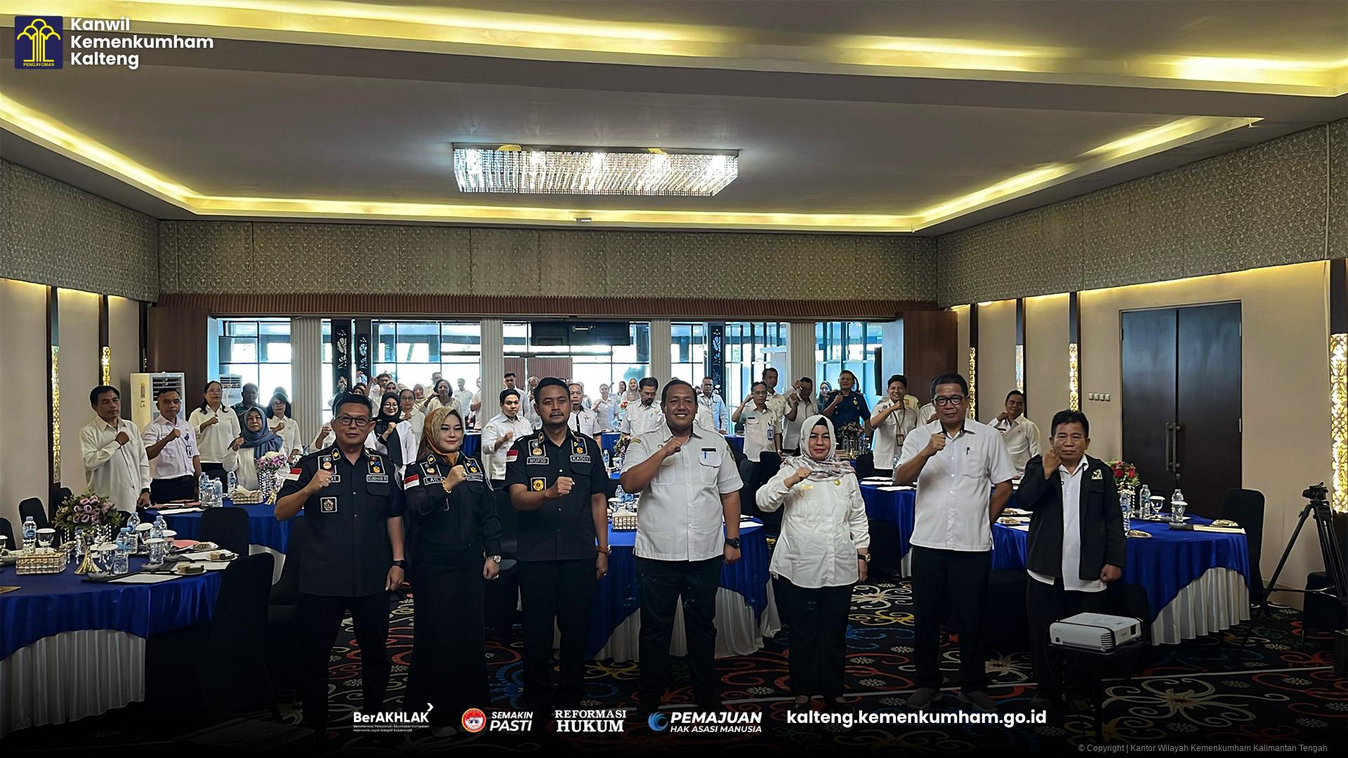 Divisi Pelayanan Hukum dan HAM Kemenkumham Kalteng Jelaskan Pentingnya Perlindungan Hak Kekayaan Intelektual